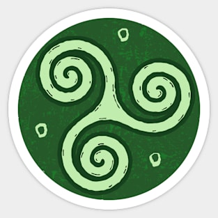 Celtic Spiral Knot Sticker